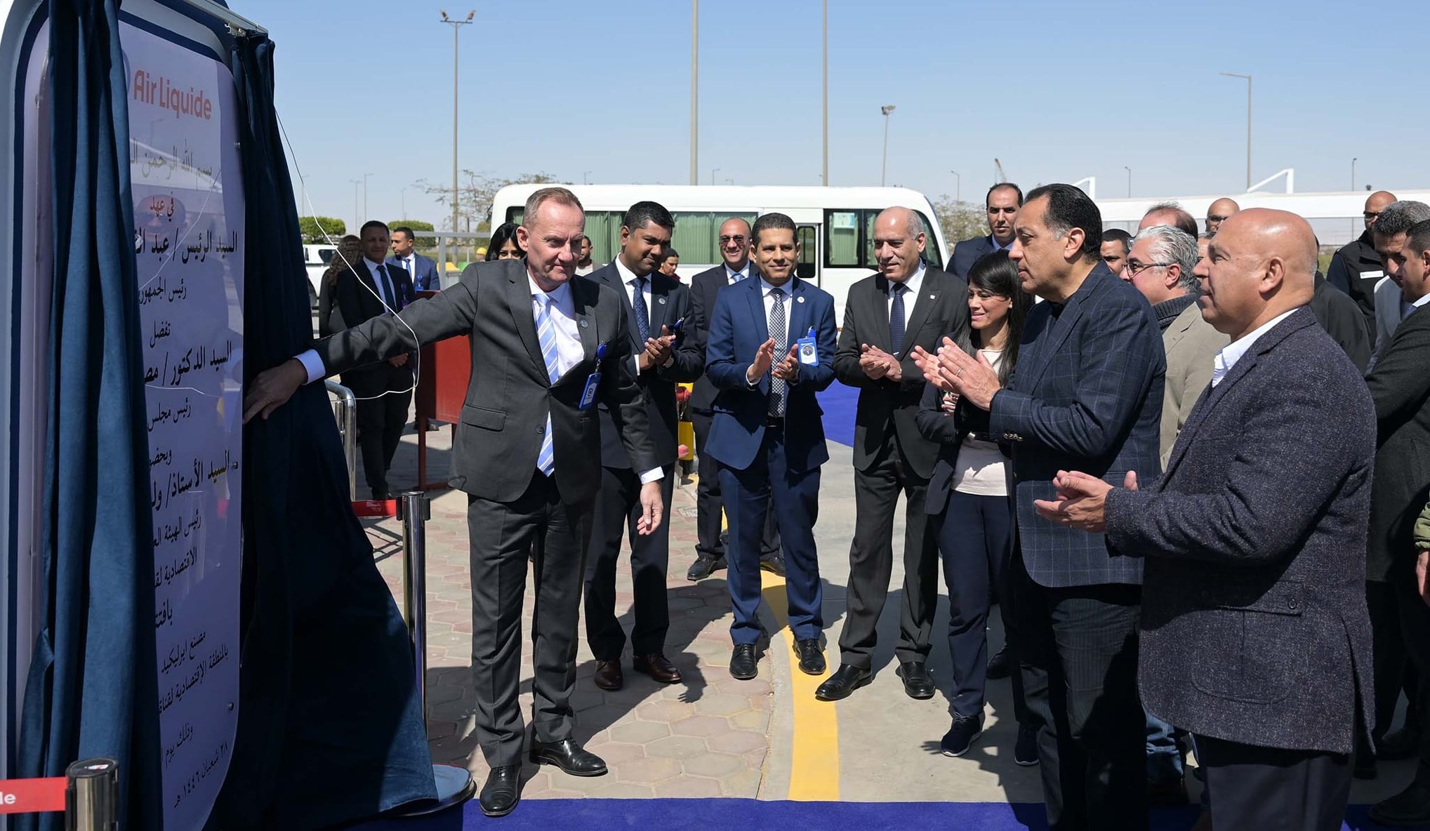 Madbouly inaugurates Air Liquide Egypt factory with €80M investment